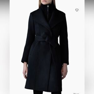 Mackage Norita Belted Wool Coat
